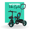 Keppz Kids Tricycle with Parental Control Handle  Foldable Baby Trike for 1.5 Years, with Storage Basket & Safety Belt. - Keppz