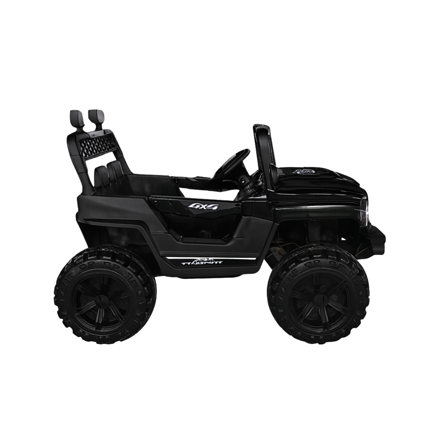 Keepz, Kids Electric Ride-On Jeep 4x4 with Music, Lights & Remote Control. Rechargeable Battery Powered Toy Car - Keppz