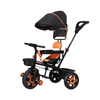 Keppz 4-in-1 Kids Tricycle with Canopy, Safety Harness & Parent Push Handle.