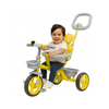 Keppz Yellow Battery Ride-On Bike – Kids 3-Wheeler with Music & Light