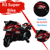 Keppz, Sports Ride-On Bike with Music, LED Lights, and Support Wheels  R3 Design. - Keppz