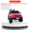 Keppz Battery Operated Ride-On SUV Jeep for Kids with Music, Lights, Remote Control. - Keppz