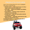 Keppz Battery Operated Ride-On SUV Jeep for Kids with Music, Lights, Remote Control. - Keppz