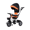 Keppz 3-in-1 Luxury Baby Trike with Canopy, Red & Black Tricycle - Keppz
