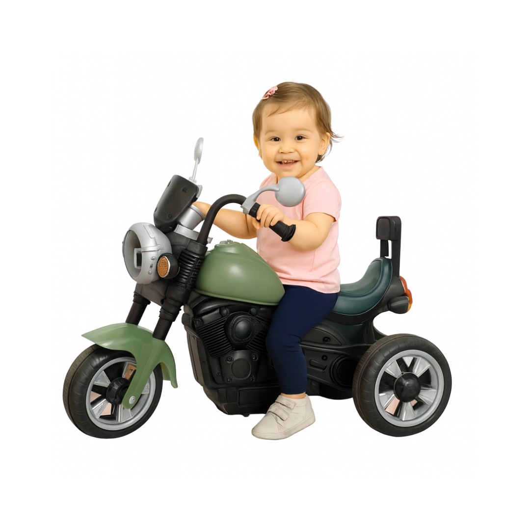 Keppz Harley-Style Ride-On Cruiser Bike for Kids. - Keppz