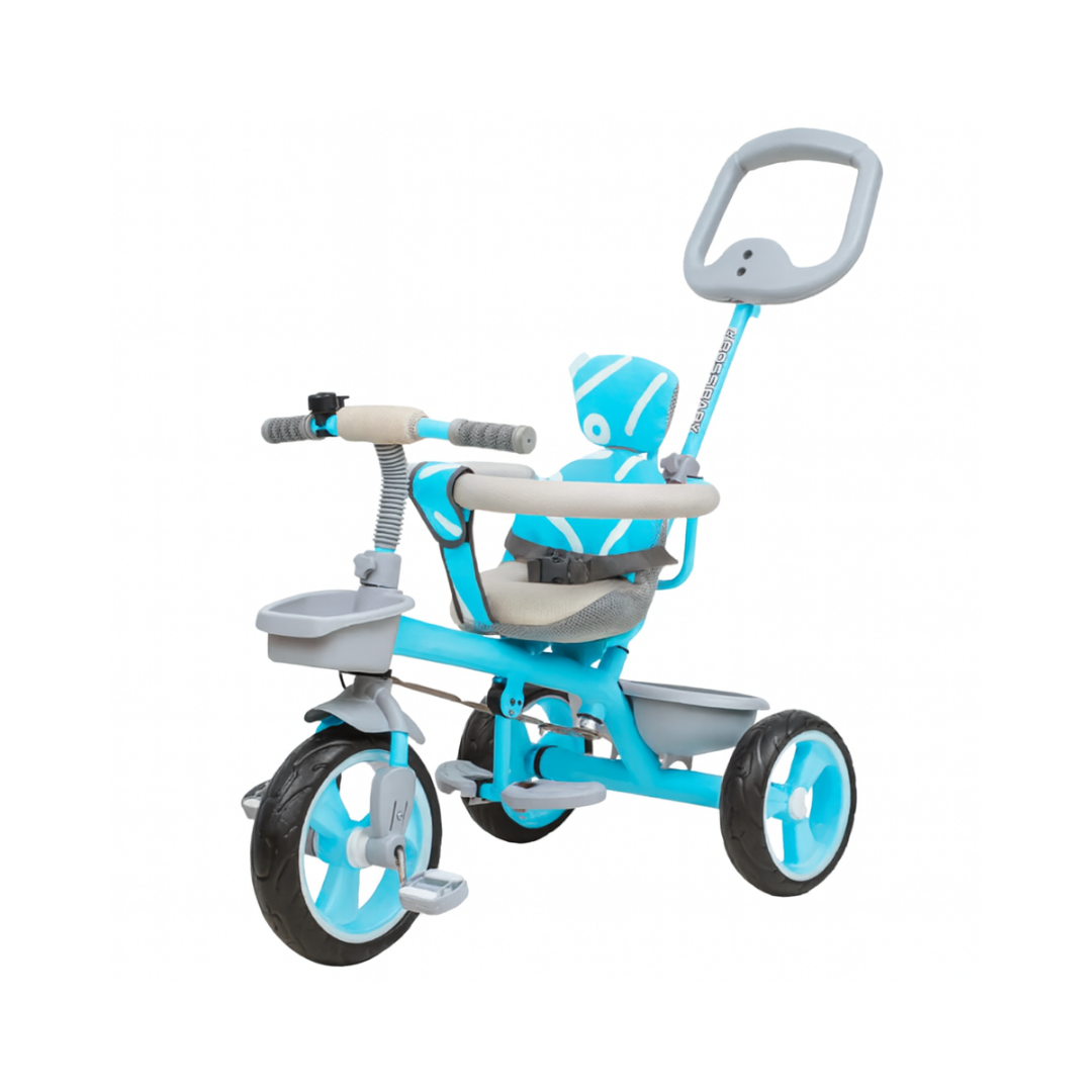 Keppz Red Battery Ride-On Sports Bike – Kids Trike with Lights & Music