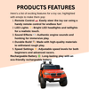 Keppz Battery Operated Ride-On SUV Jeep for Kids with Music, Lights, Remote Control. - Keppz