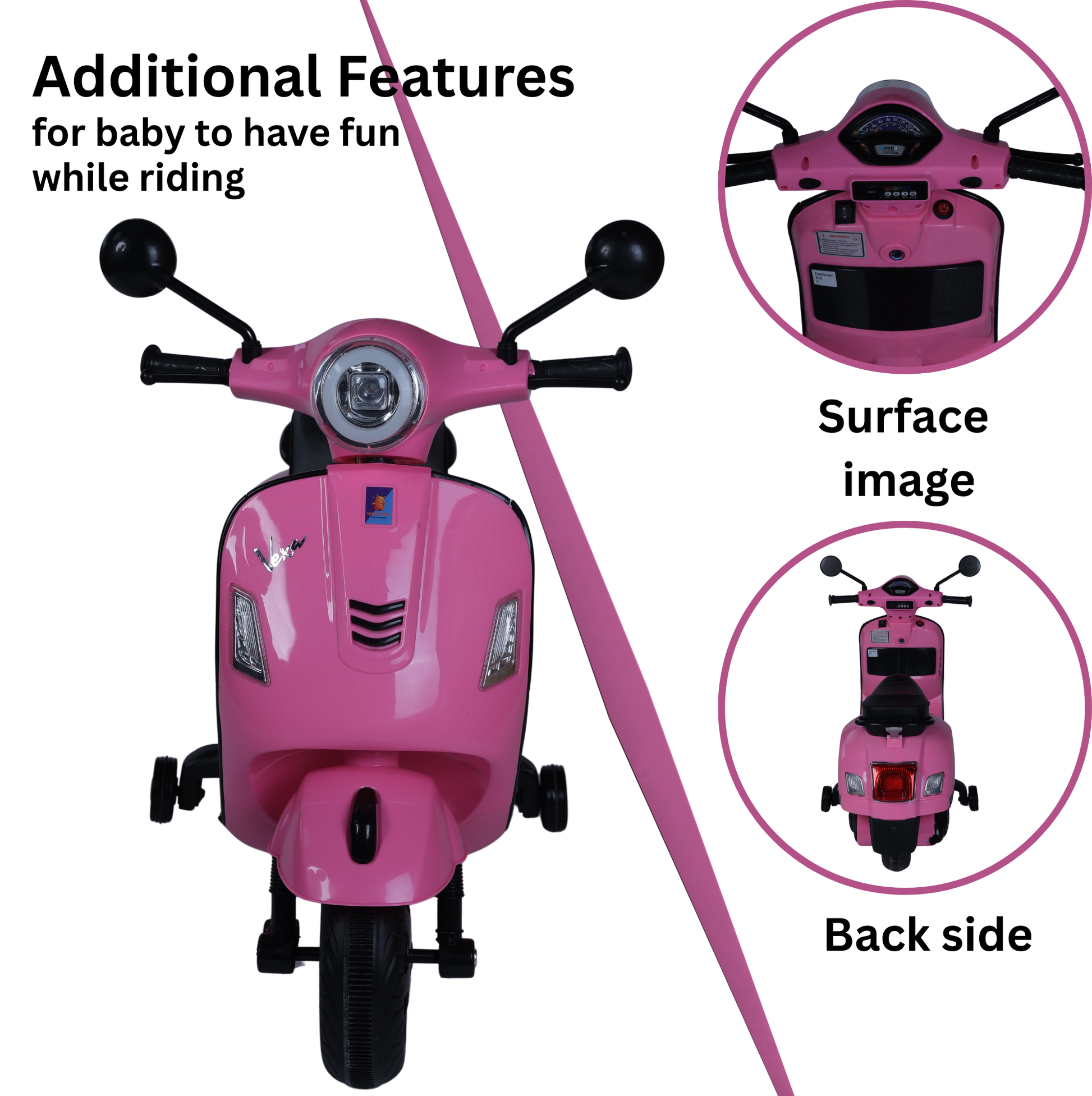 Keppz Vexa-Style Electric Scooter for Kids. - Keppz