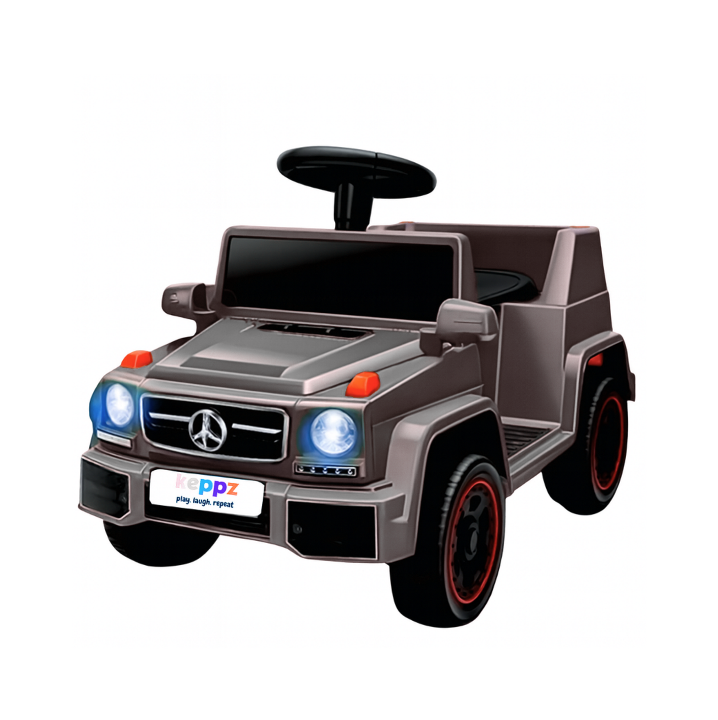 Keppz Ride-On G-Wagon Style Push Car for Kids with Lights & Storage. - Keppz