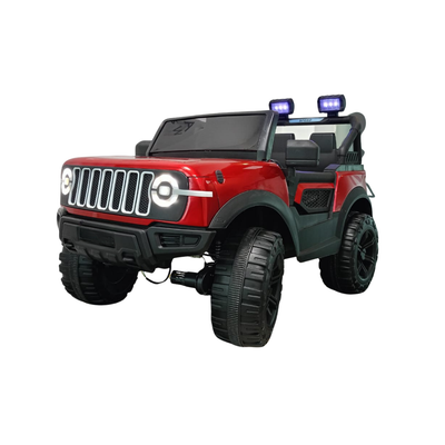 Keppz Electric Ride-On Jeep with LED Lights, Music & Parental Remote