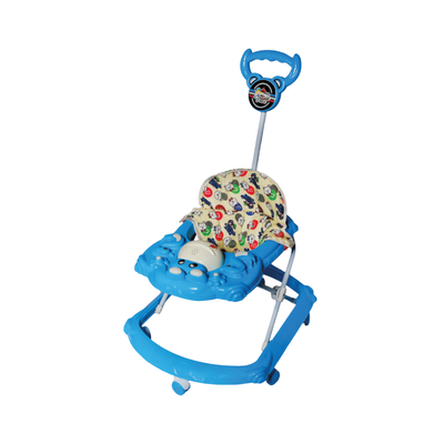 Keppz Baby Walker with Music Toy Tray & Push Handle  Comfortable & Safe Learning Walker - Keppz