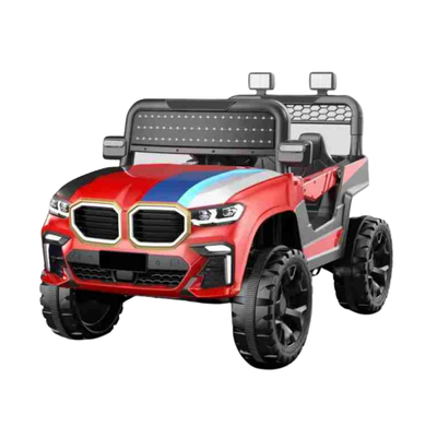 Keppz GX4 4x4 Kids Ride-On Jeep with Parental Remote, LED Lights, and Rechargeable Battery.