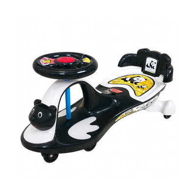 Keppz Black & White Panda Ride-On Magic Swing Car for Kids  Fun Indoor & Outdoor Scooter - Keppz