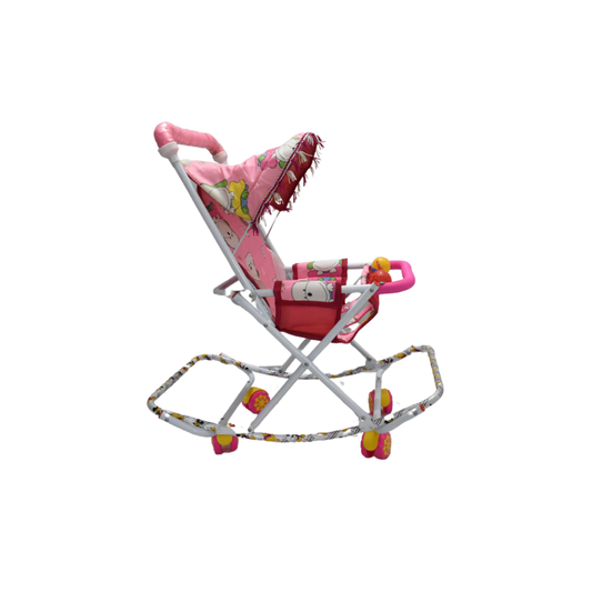 Baby rocker with pram wheels (t0033)