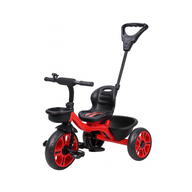Keppz Lightweight Baby Tricycle with Push Handle and Storage Basket. - Keppz