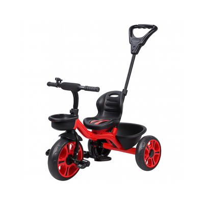 Keppz Lightweight Baby Tricycle with Push Handle and Storage Basket. - Keppz