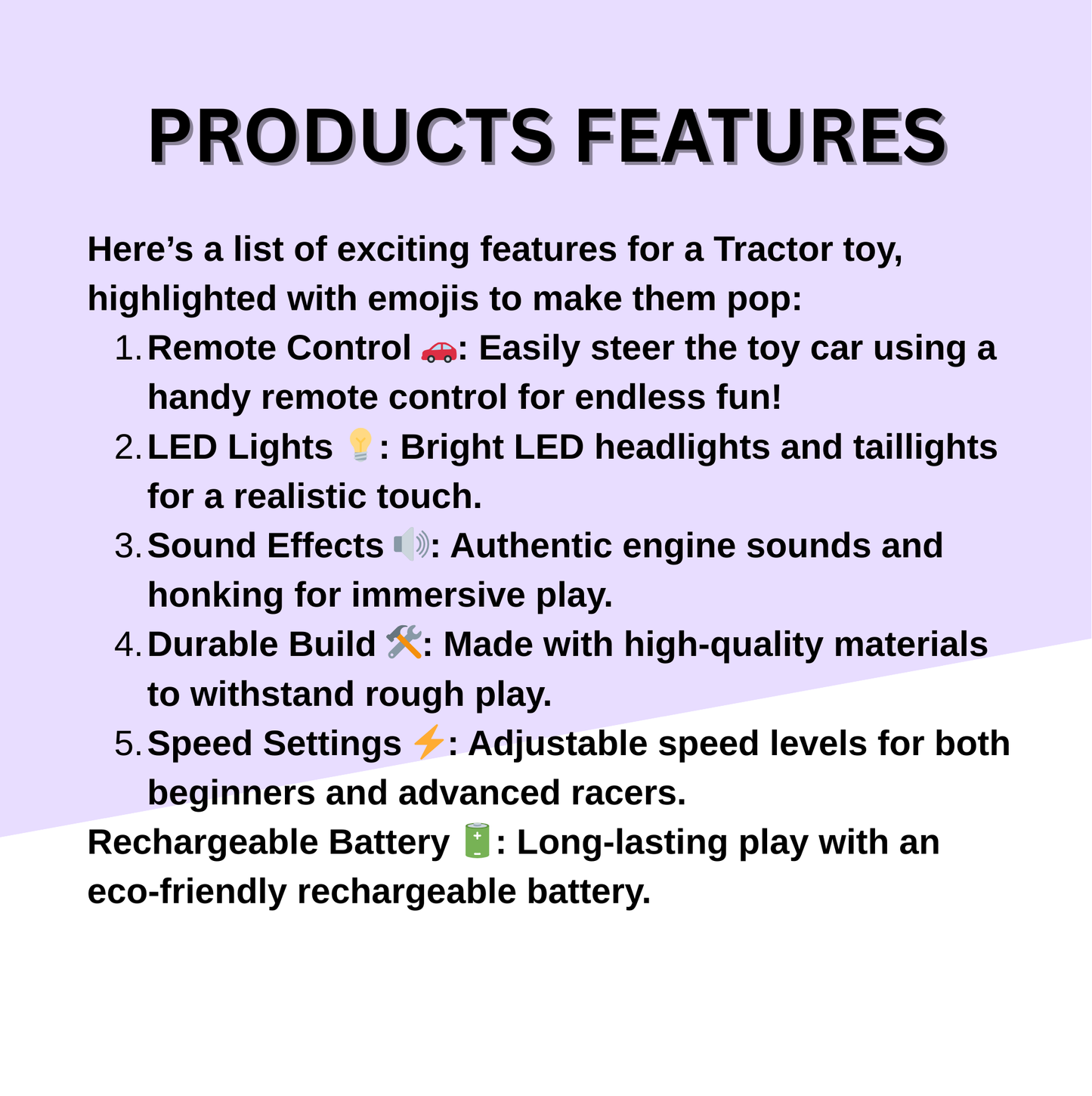 Keppz Yellow Battery Ride-On Bike – Kids 3-Wheeler with Music & Light