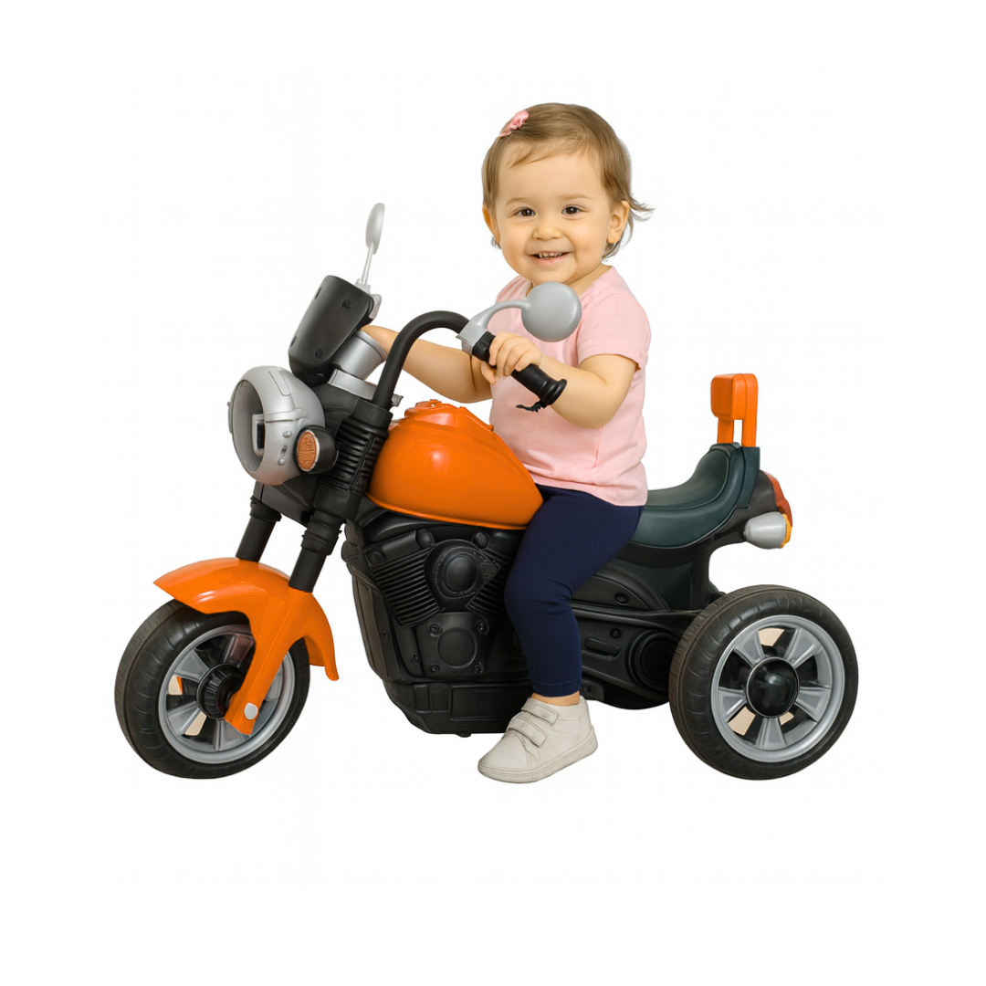 Keppz Harley-Style Ride-On Cruiser Bike for Kids. - Keppz