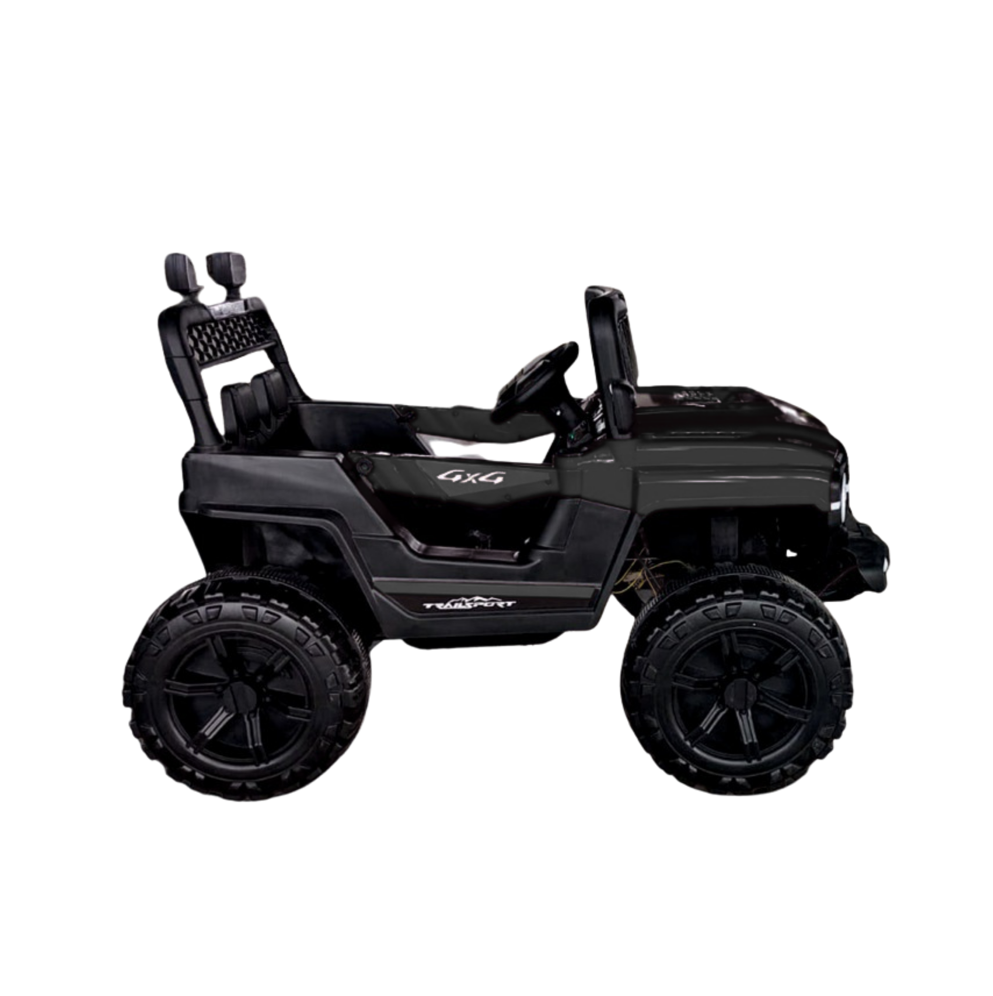 Keepz, Kids Electric Ride-On Jeep 4x4 with Music, Lights & Remote Control. Rechargeable Battery Powered Toy Car - Keppz