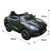Keppz Kids Battery Ride On Sports Car with LED Lights, Music & Steering.