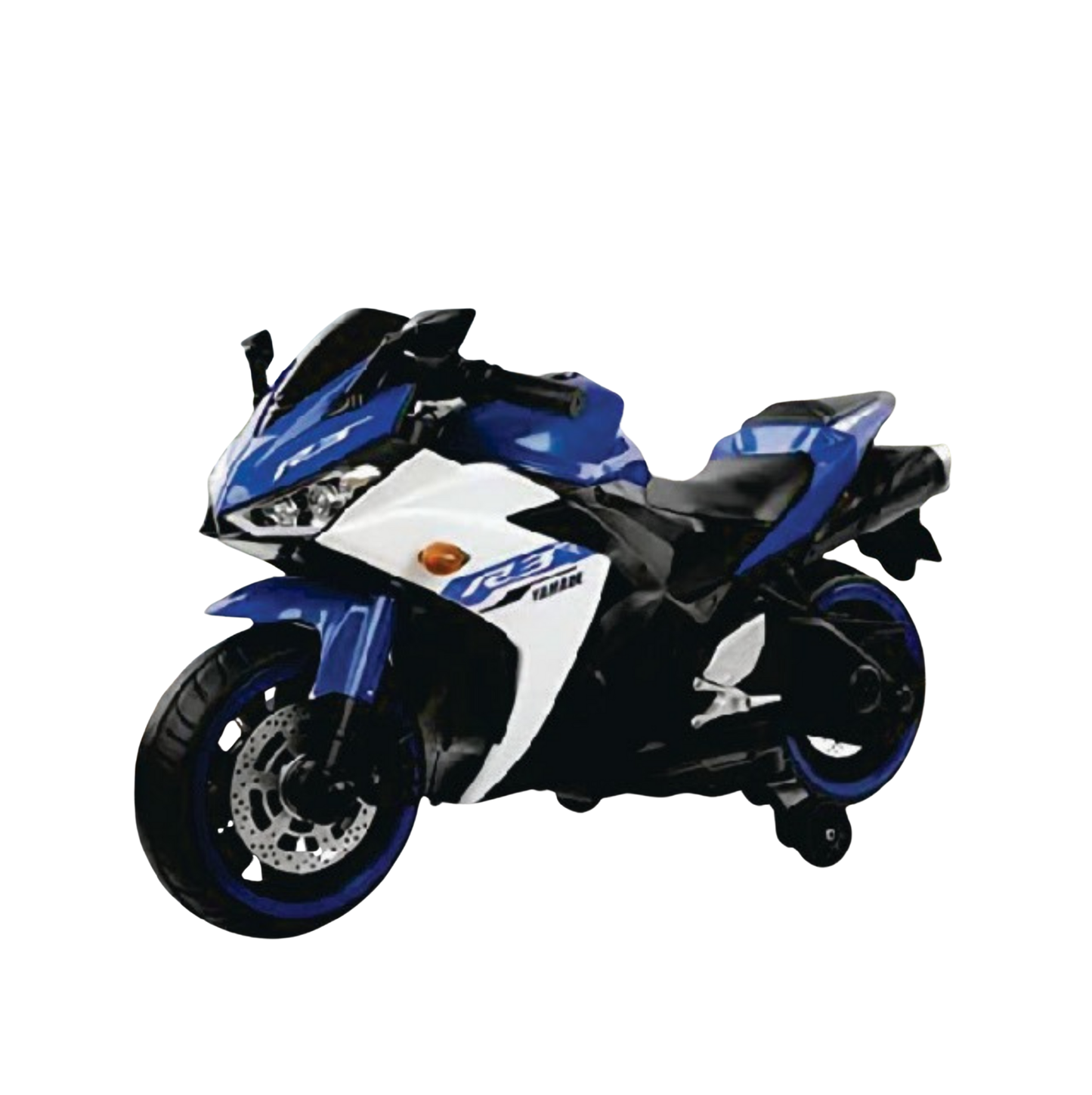 Keppz, Sports Ride-On Bike with Music, LED Lights, and Support Wheels  R3 Design. - Keppz