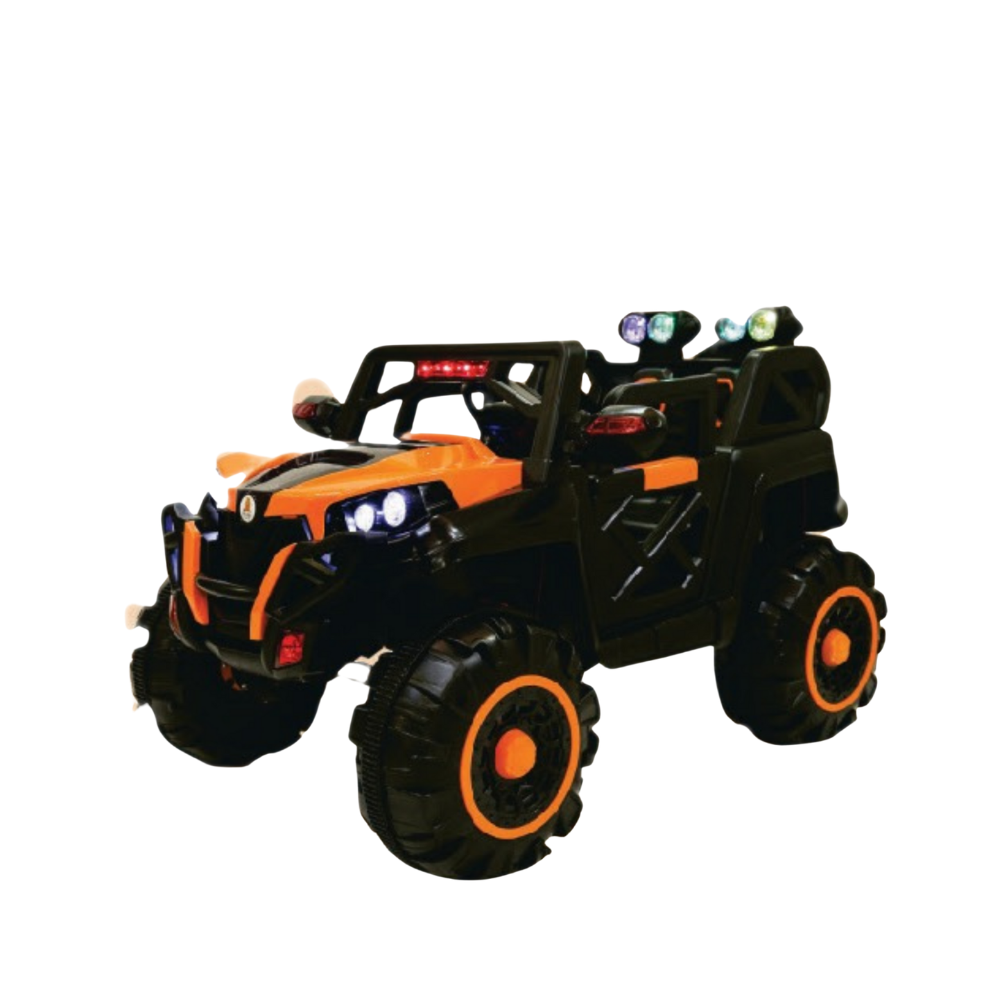 Keppz 4x4 Graffiti-Style Ride-On Jeep for Kids  Dual Motor, LED Lights, Music & Remote Control. - Keppz