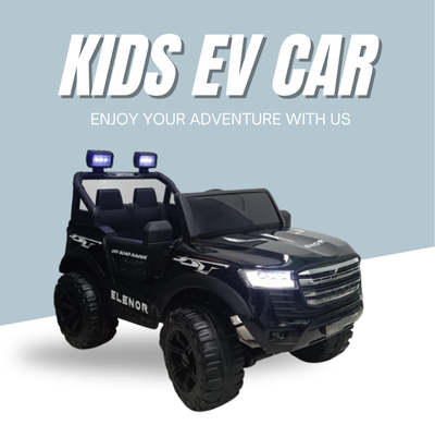 Keppz Kids Electric Ride-On Jeep  12V Battery Powered with Dual Seats & LED Lights. - Keppz