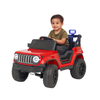 Keppz Electric Ride-On Jeep with LED Lights, Music & Parental Remote