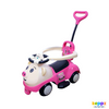 Keppz Piggy Push Ride-On Car for Kids with Handle   & Cream Foot-to-Floor Car with Safety Guard Rail - Keppz