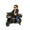Keppz, Sports Ride-On Bike with Music, LED Lights, and Support Wheels  R3 Design. - Keppz