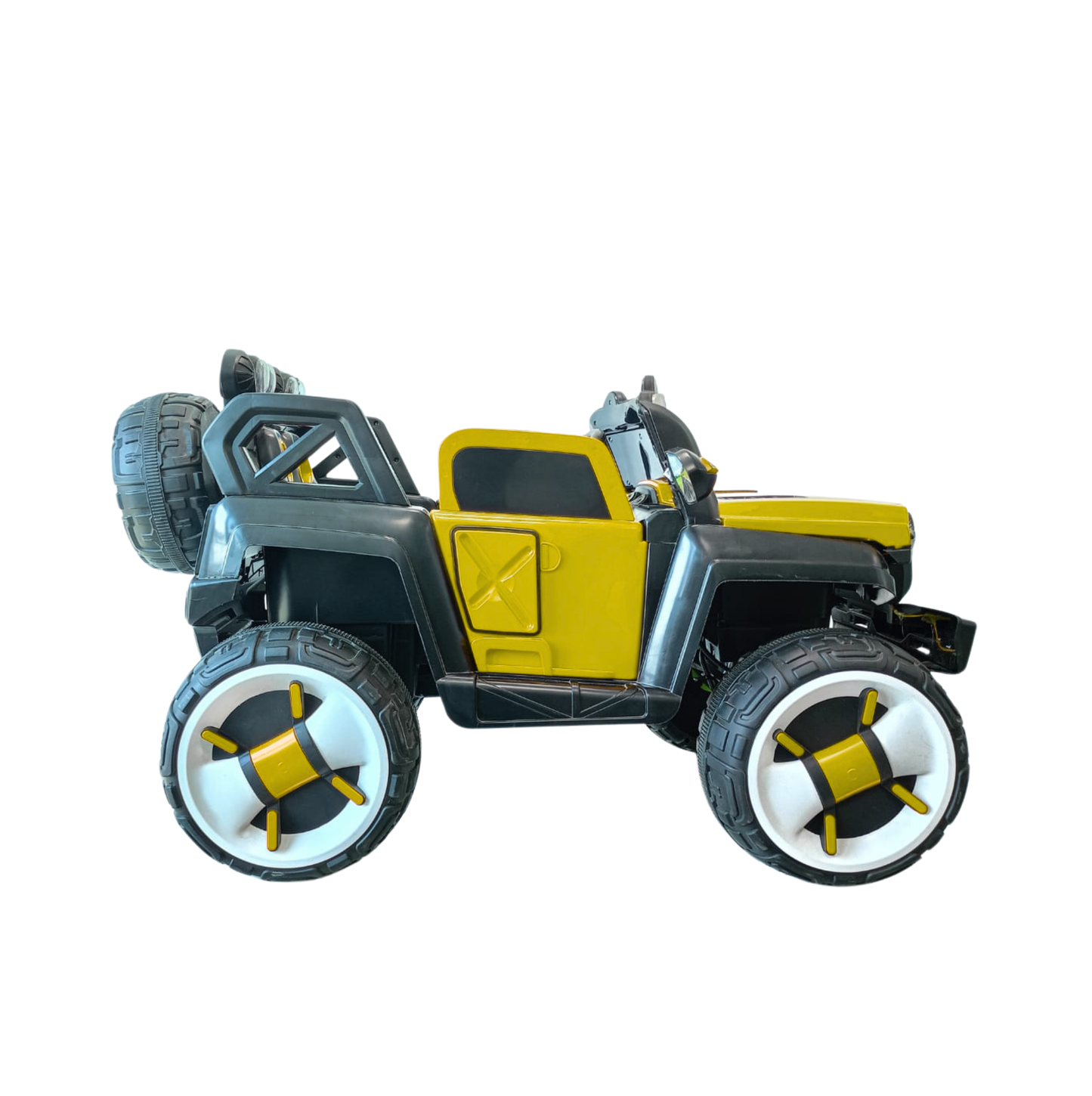 Keppz Kids Electric Ride-On Jeep  Red, 4-Wheel Off-Road Design - Keppz