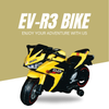 Keppz, Sports Ride-On Bike with Music, LED Lights, and Support Wheels  R3 Design.