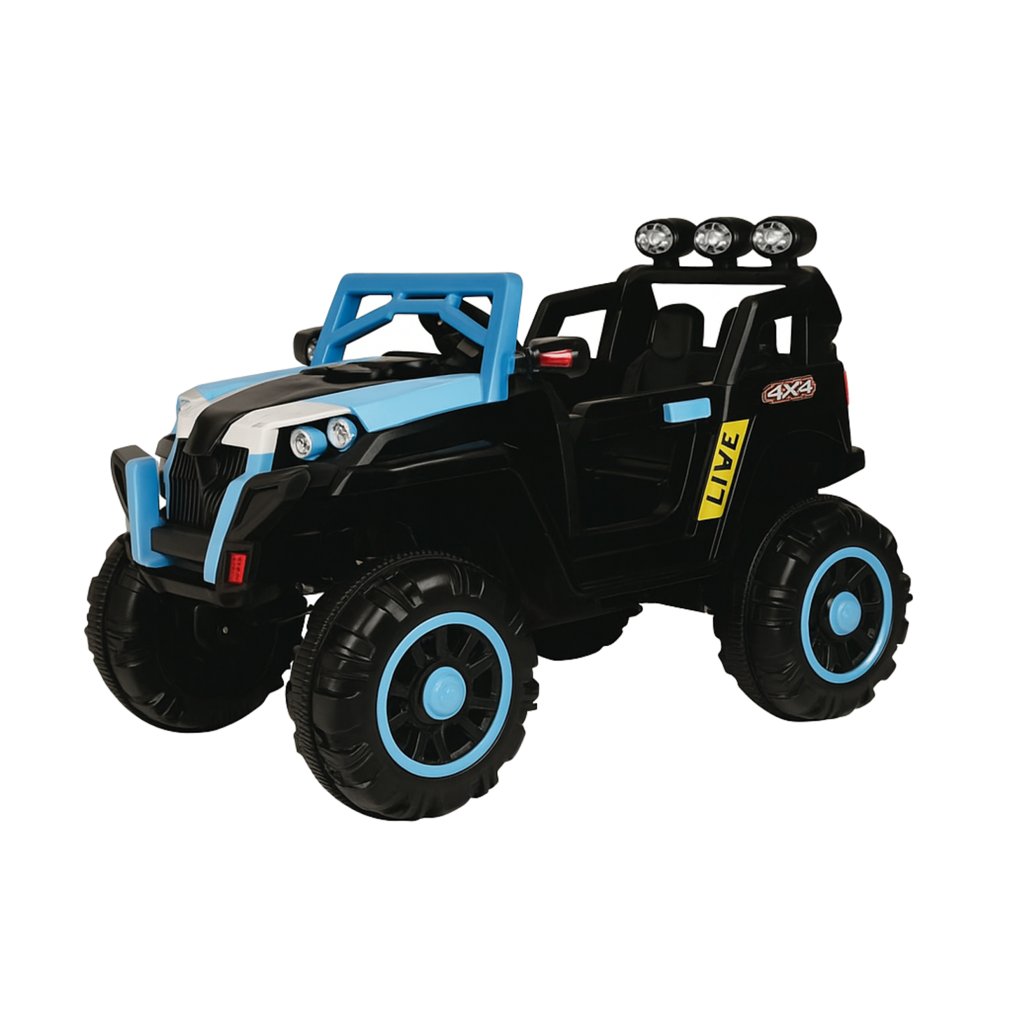 Keppz 4x4 Graffiti-Style Ride-On Jeep for Kids  Dual Motor, LED Lights, Music & Remote Control. - Keppz