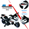 Keppz, Sports Ride-On Bike with Music, LED Lights, and Support Wheels  R3 Design.