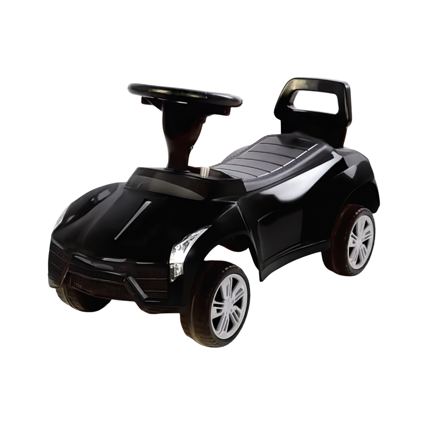 Keppz Yellow Battery Ride-On Bike – Kids 3-Wheeler with Music & Light