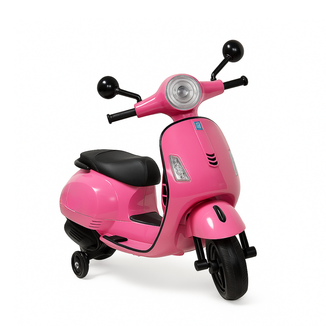 Keppz Red Battery Ride-On Sports Bike – Kids Trike with Lights & Music