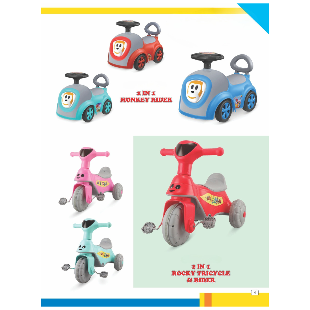 2 in 1 monkey rider (t0048)