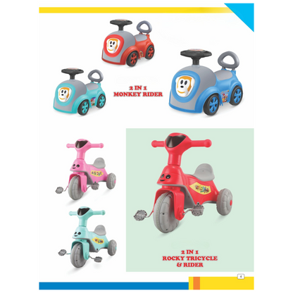 2 in 1 monkey rider (t0048)