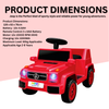 Keppz Ride-On G-Wagon Style Push Car for Kids with Lights & Storage. - Keppz