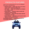 Keppz Battery Operated Ride-On SUV Jeep for Kids with Music, Lights, Remote Control. - Keppz