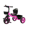 Keppz Kids Pedal Tricycle with Bell, Ergonomic Seat, and Rear Storage Basket. - Keppz