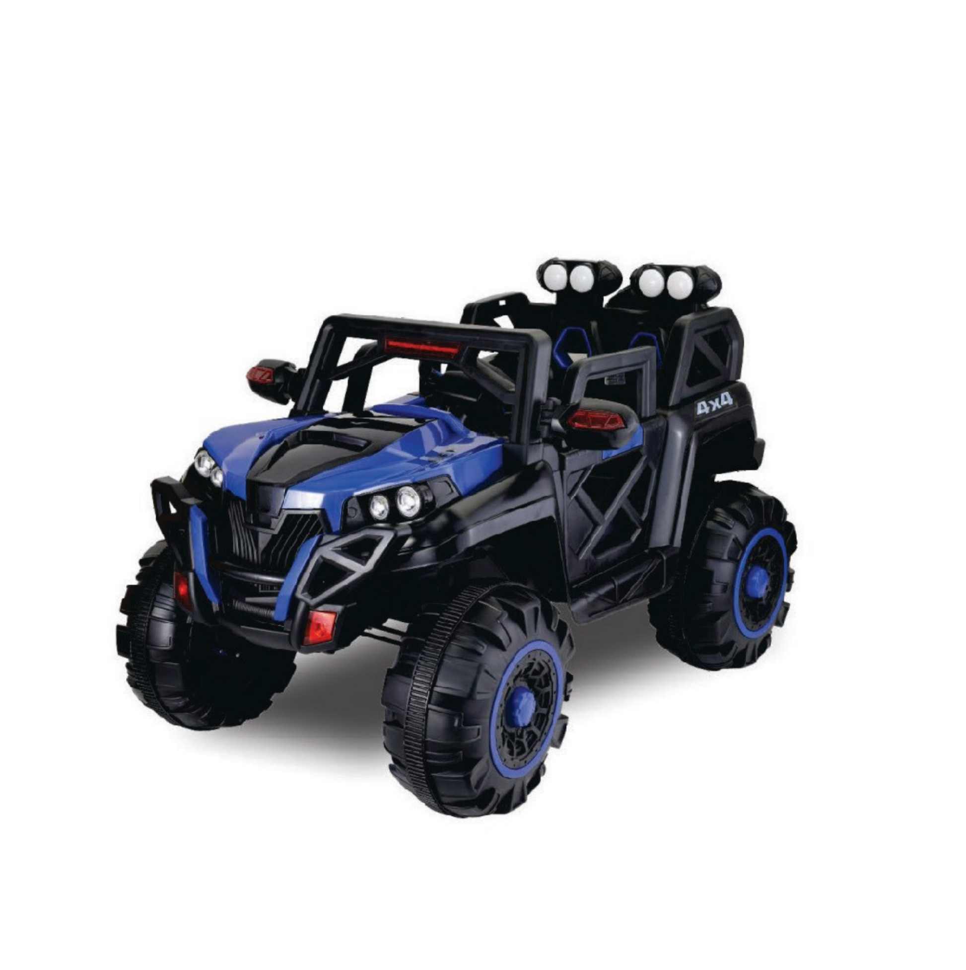 Keppz 4x4 Graffiti-Style Ride-On Jeep for Kids  Dual Motor, LED Lights, Music & Remote Control. - Keppz