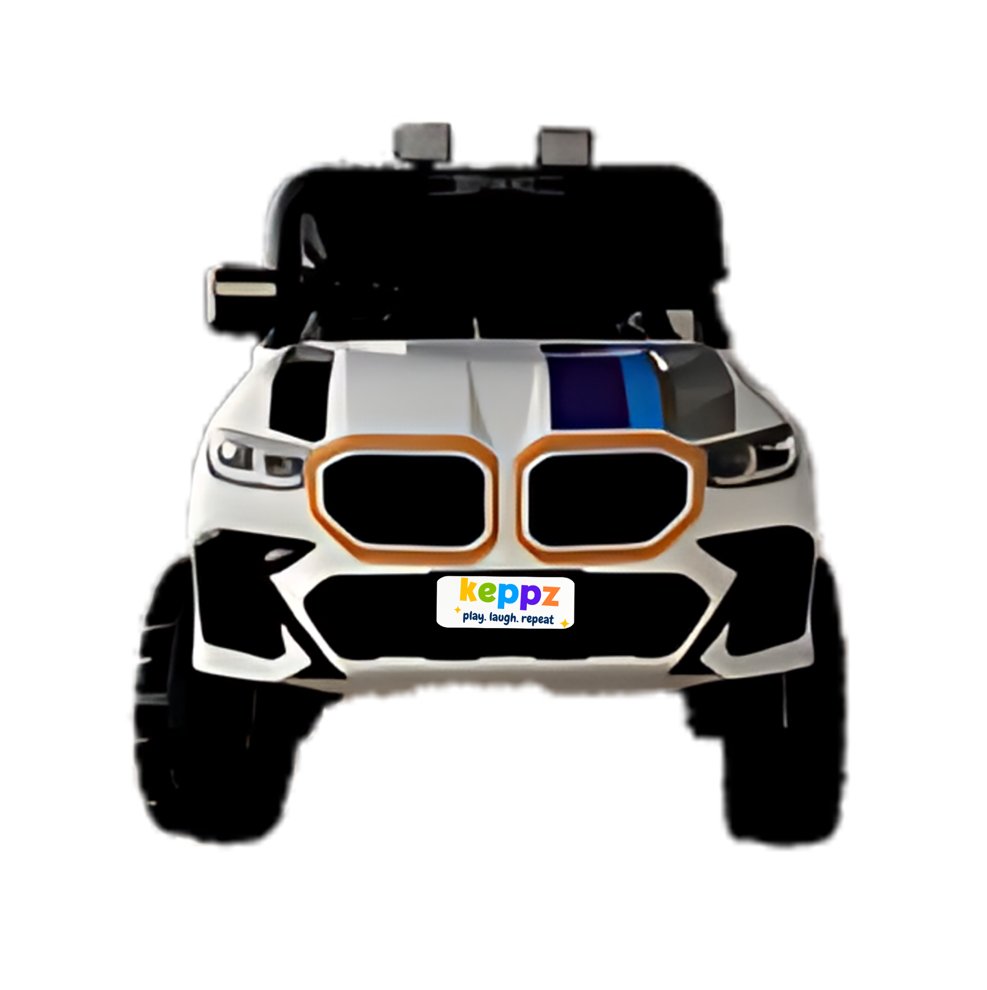 Keppz GX4 4x4 Kids Ride-On Jeep with Parental Remote, LED Lights, and Rechargeable Battery. - Keppz