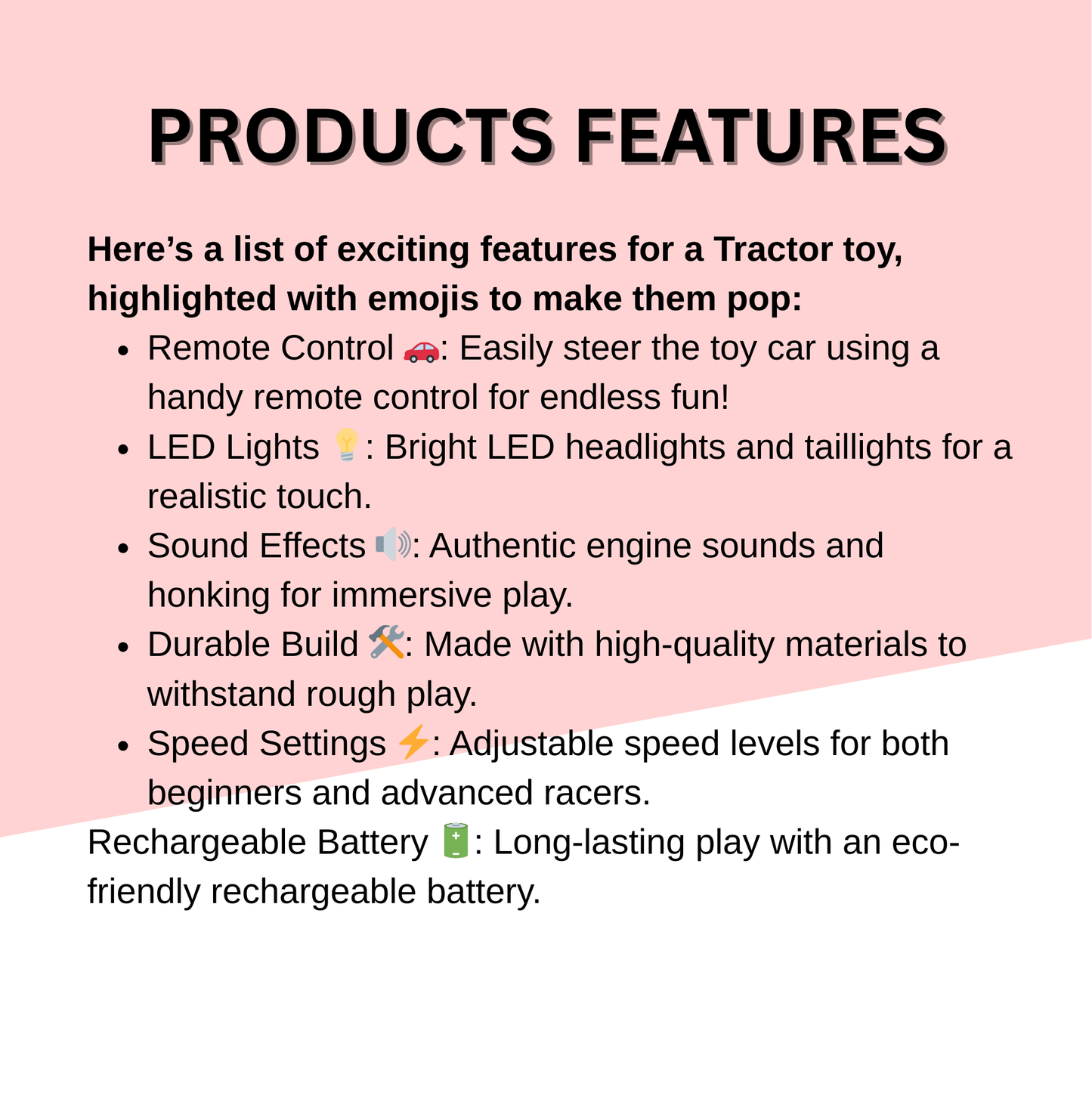 Keppz Electric Cartoon Ride-On Bike Red – Kids Toy with Music & Lights