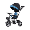 Keppz 3-in-1 Luxury Baby Trike with Canopy, Red & Black Tricycle - Keppz