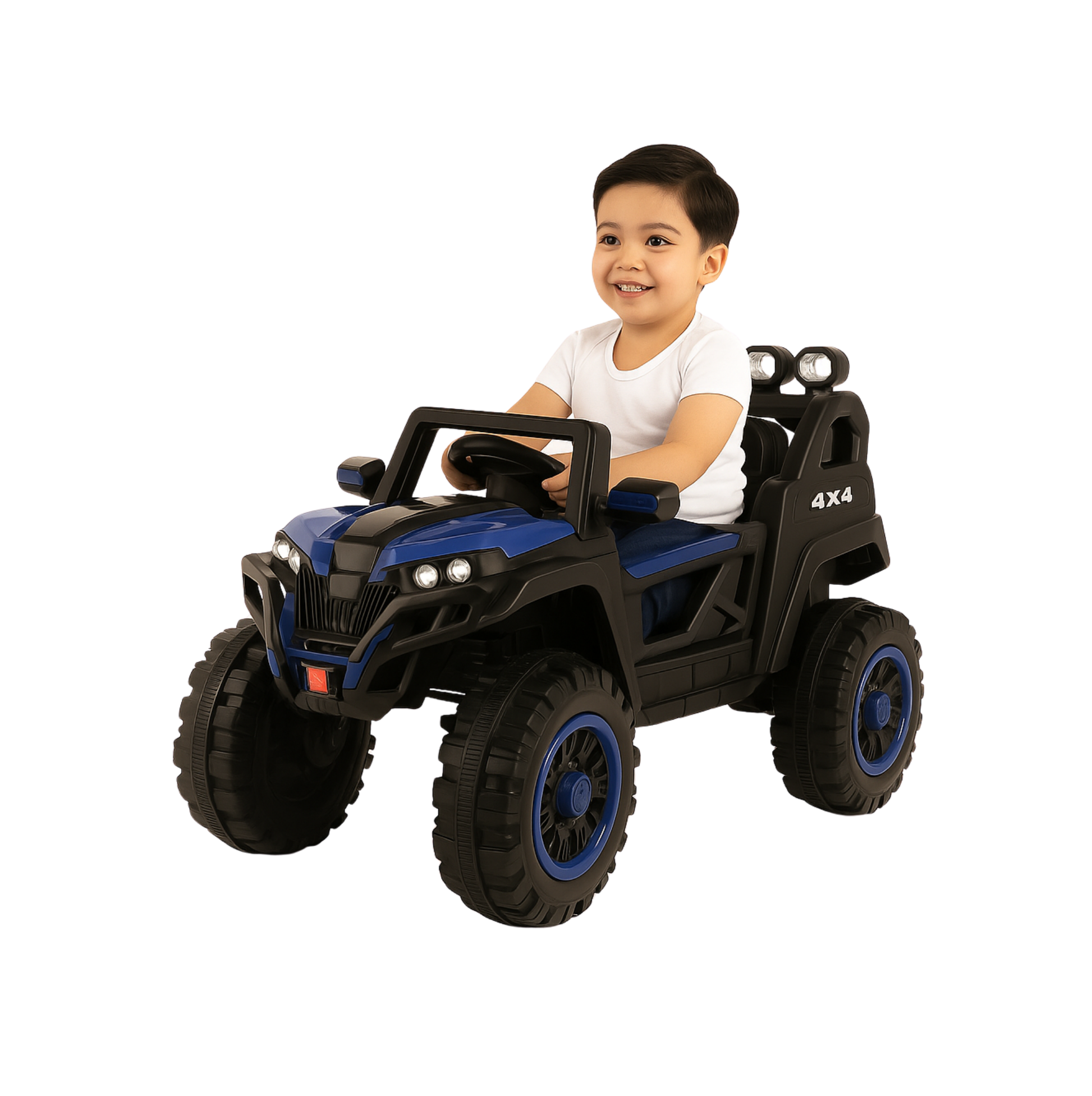 Keppz 4x4 Graffiti-Style Ride-On Jeep for Kids  Dual Motor, LED Lights, Music & Remote Control. - Keppz