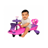 Keppz Musical Twist & Swing Car Ride-On for Kids Push and Pedal-Free Ride with Steering Wheel & Basket. - Keppz