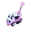 Keppz Piggy Push Ride-On Car for Kids with Handle   & Cream Foot-to-Floor Car with Safety Guard Rail - Keppz