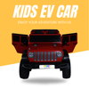 Keppz Battery Operated Jeep Style Ride-On Car with Double Doors, Remote Control & Music. - Keppz