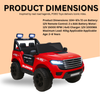 Keppz Kids Electric Ride-On Jeep  12V Battery Powered with Dual Seats & LED Lights. - Keppz